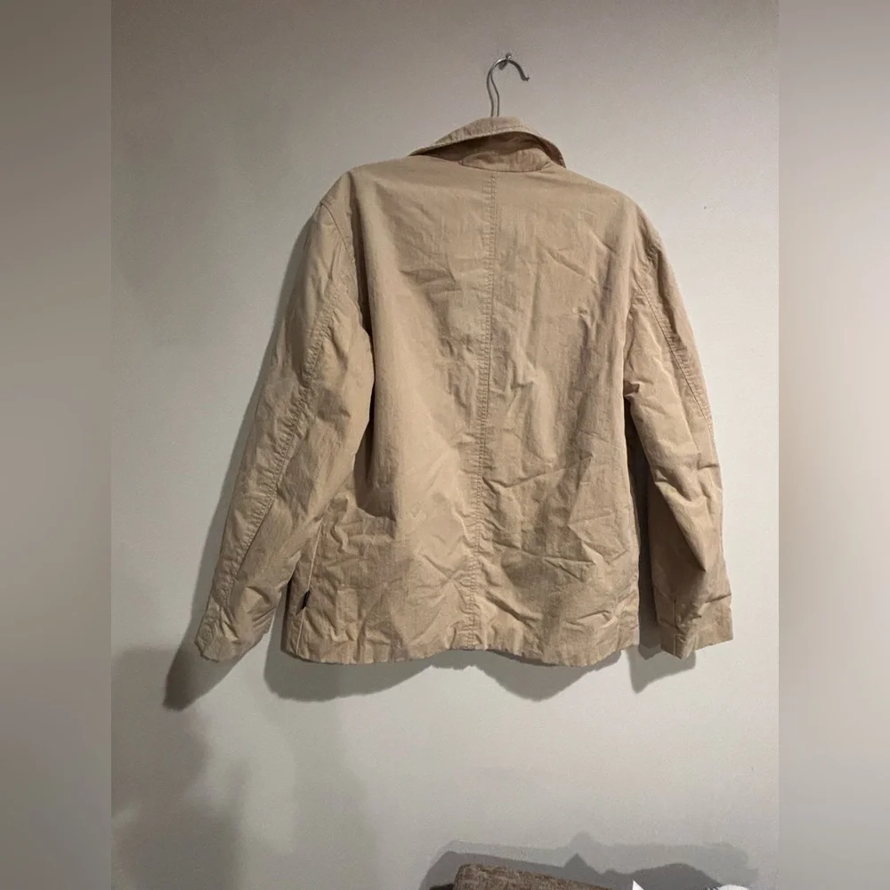 Vintage Structure Tan Harrington Bomber Jacket -‎ Small